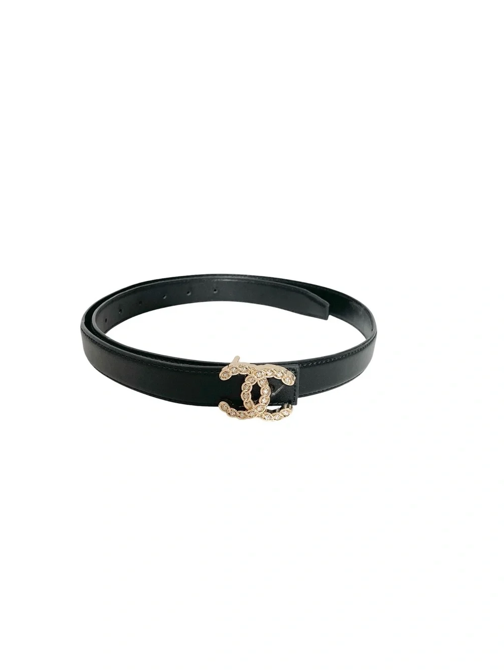 🖤 Black Crystal Buckle Belt 🖤